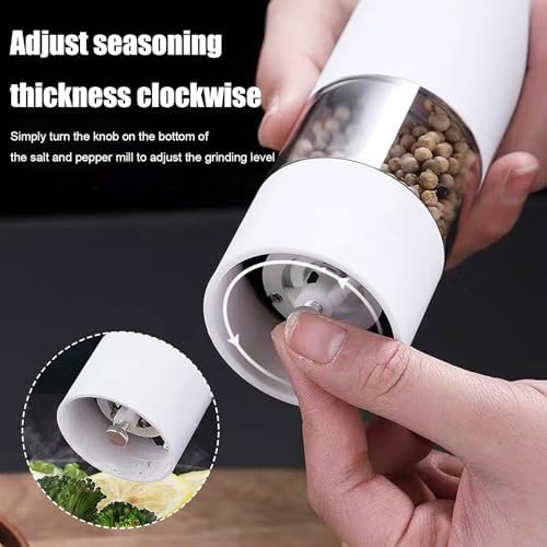 Electric Salt Pepper Grinder Set