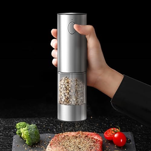 NIHEWON Automatic Electric Salt Pepper Shaker