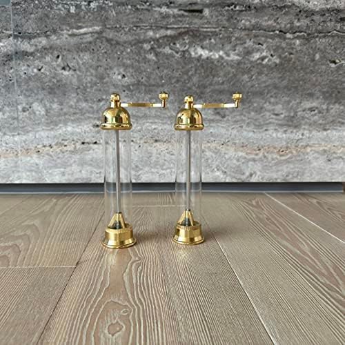 All Splendid Greek Gold Pepper Salt Grinder Set
