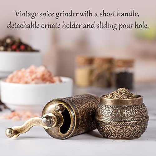 Stunning Black Pepper Grinder from Crystalia