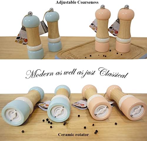 Manual Salt Pepper Grinder Set