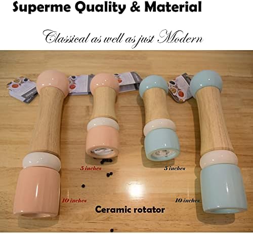 Manual Salt Pepper Grinder Set