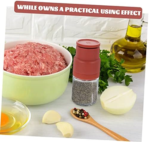 Portable Manual Pepper Mill Salt Pepper Grinder Set for Restaurant