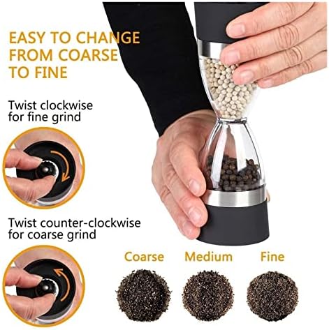 Fast-Acting 2-in-1 Ceramic Pepper Mill