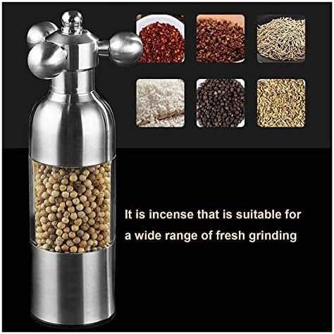 Stainless Steel Pepper Mill Set