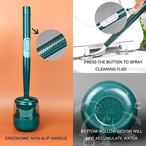 Household Silicone Toilet Brush Set