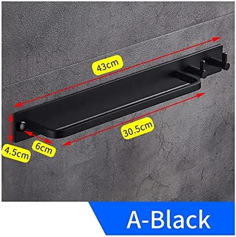 Modern Towel Rail Aluminum Wall-Mounted Towel Bar