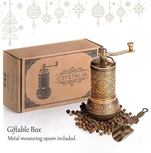 Stunning Black Pepper Grinder from Crystalia