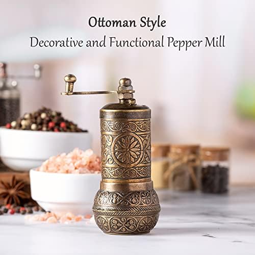 Stunning Black Pepper Grinder from Crystalia