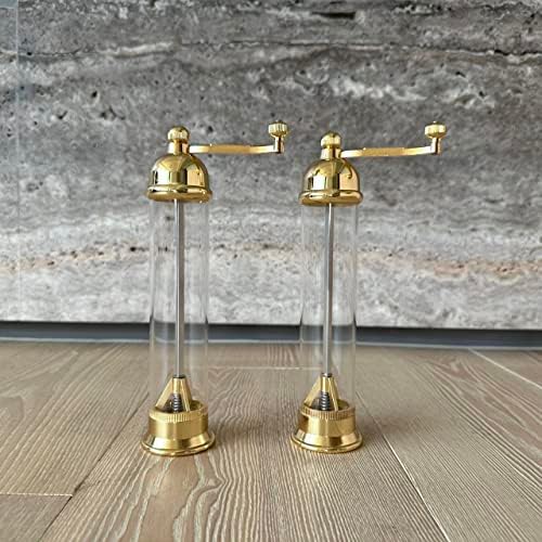 All Splendid Greek Gold Pepper Salt Grinder Set
