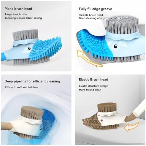 Dive into Clean Solutions with Diulala Diving Duck Toilet Brush Set