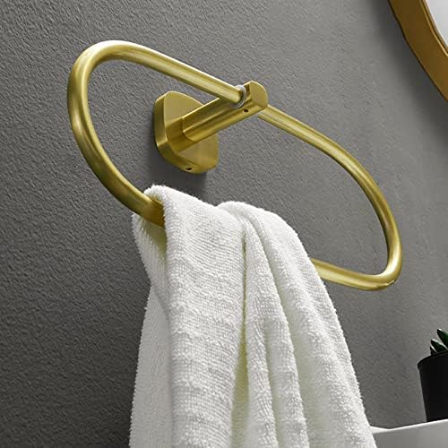 Modern Oval Towel Rack Bathroom Essential