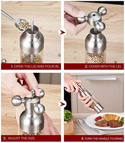 Stylish Salt Pepper Grinder Set