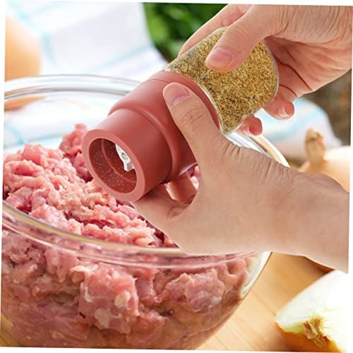 Portable Manual Pepper Mill Salt Pepper Grinder Set for Restaurant