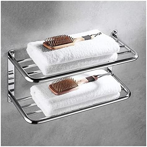 Stainless Steel Towel Rail for Bathrooms 60cm x 40cm