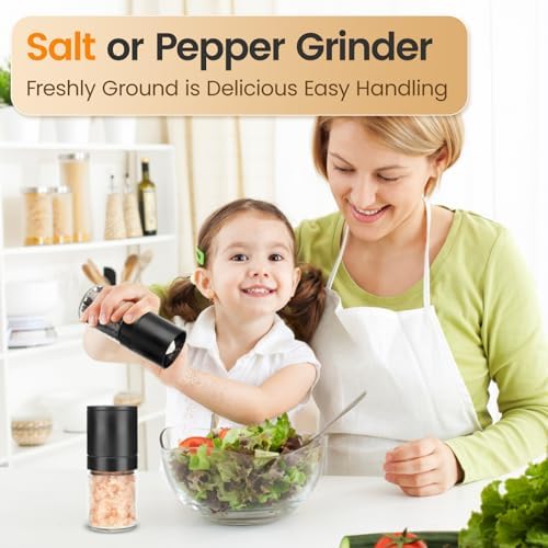 Adjustable Pepper Grinder Salt Mill