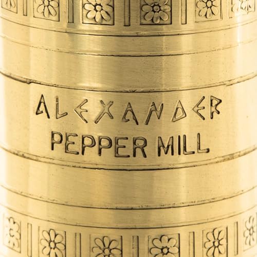 Alexander Home Original European Brass Pepper Mill