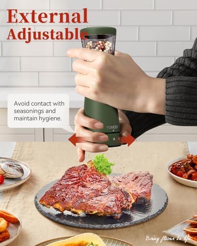 Electric Salt Pepper Set Rechargeable