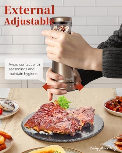 Parse Precision The Smart Electric Salt Pepper Grinder Set