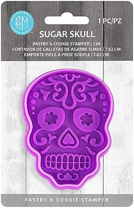 RM International Dia de los Muertos Sugar Skull Cookie Cut and Stamp 3