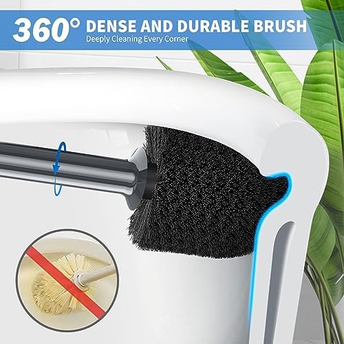 Toilet Plunger Brush Combo Multi-Functional 2-in-1 Set