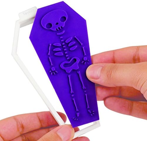 Tovolo Reversible Coffin Cookie Cutters-set of 6 Gift box ready