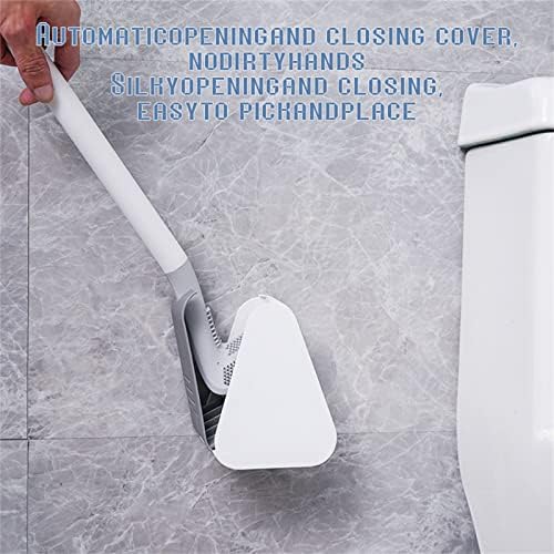 Homezo Silicone Toilet Brush Holder Set