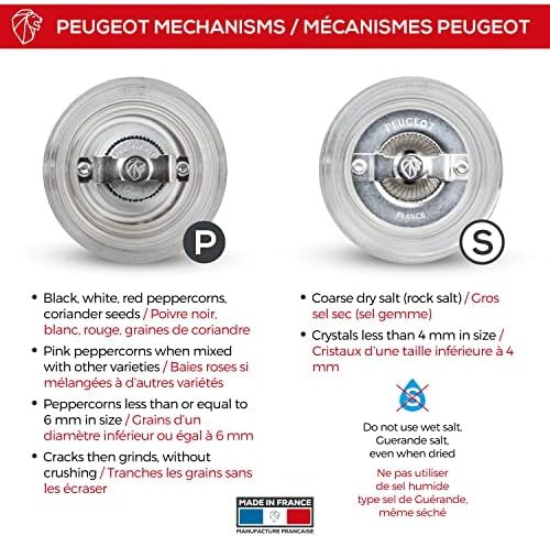 Peugeot Nancy Salt Pepper Mill Set