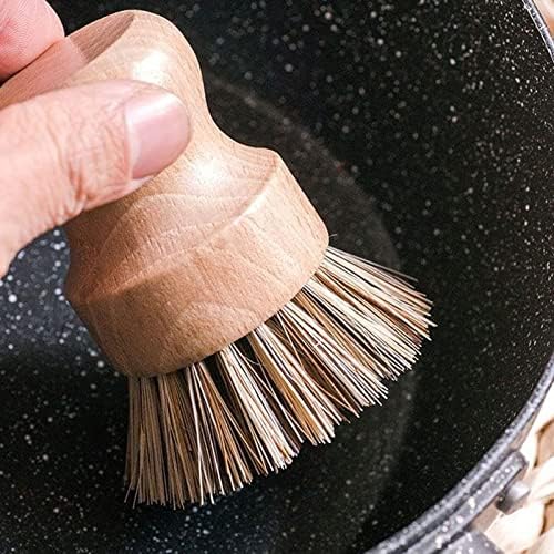 GHUJHH Sisal Scrub for Cast Iron Pots Dishes More