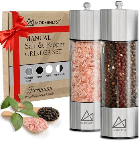 Salt Pepper Grinder Set