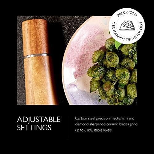 Cole Mason Marlow Wood Salt and Pepper Mill Set