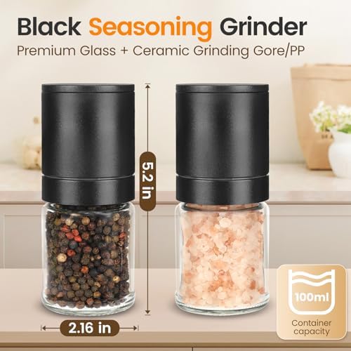 Adjustable Pepper Grinder Salt Mill