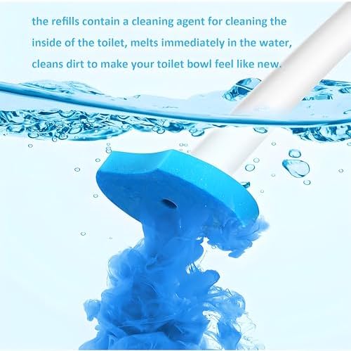 40-Pack Toilet Brush System with 3 Scent Options