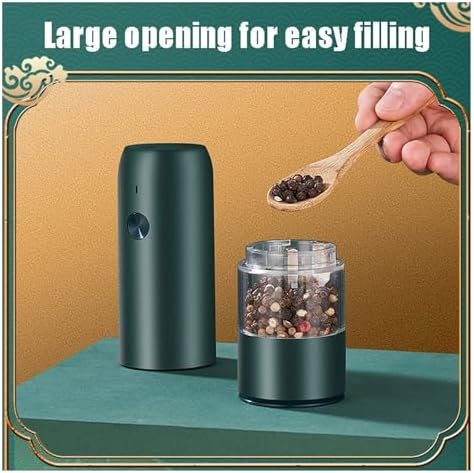 Compact Rechargeable Pepper Grinder Tool