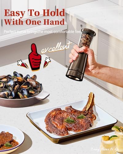Parse Precision The Smart Electric Salt Pepper Grinder Set