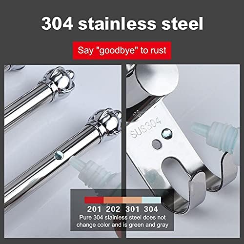 DCIUSTFHE Compact Space-Saving Towel Rack for Bathroom Kitchen