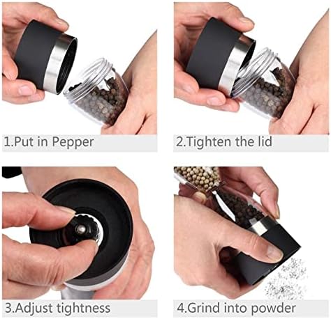 Fast-Acting 2-in-1 Ceramic Pepper Mill