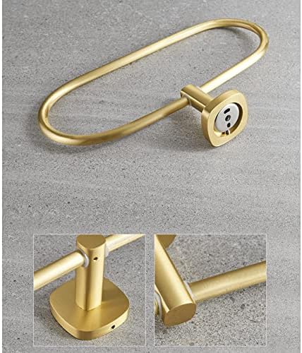 Modern Oval Towel Rack Bathroom Essential