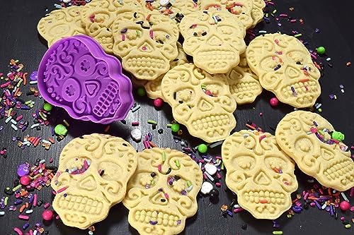 RM International Dia de los Muertos Sugar Skull Cookie Cut and Stamp 3