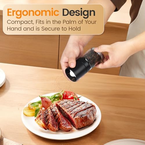 Adjustable Pepper Grinder Salt Mill