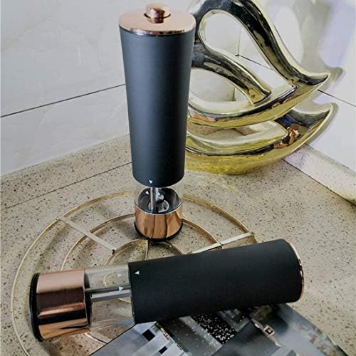 Perfect for grilling Built-in electric salt and pepper grinder set