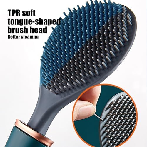 Modern Flexible Silicone Toilet Brush 2025 Upgraded Design for Effective Cleaning Safety