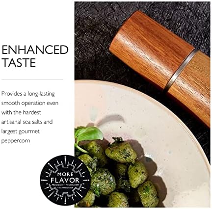 Cole Mason Marlow Wood Salt and Pepper Mill Set