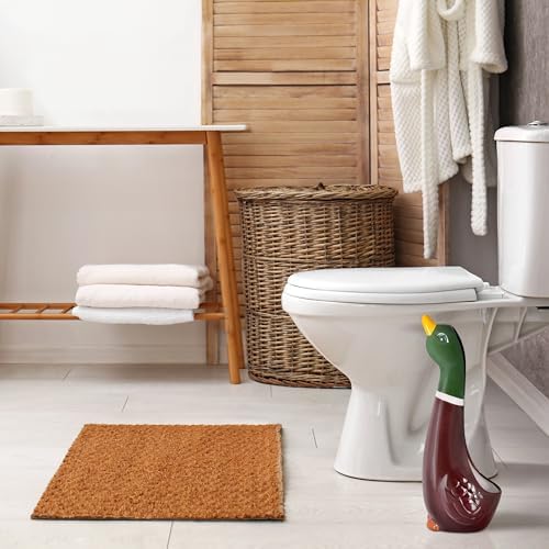Allure Home Creation Malcolm Mallard Toilet Brush Holder Set