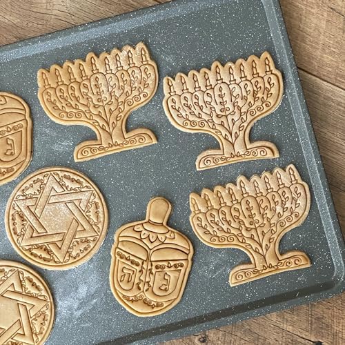 Jewel of the Kitchen Jewish Star David Cookie Cutter by 3D Kitchen Art