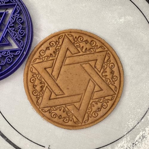 Jewel of the Kitchen Jewish Star David Cookie Cutter by 3D Kitchen Art
