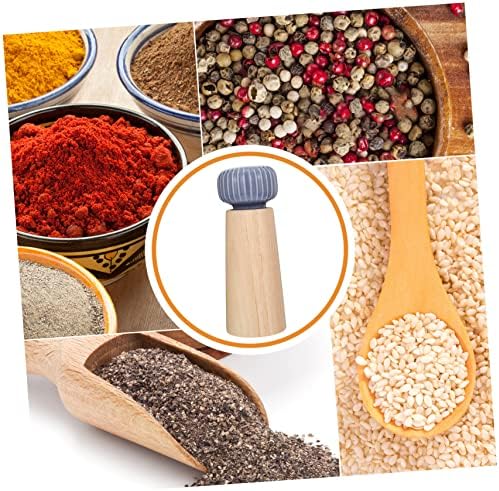 Stylish Wooden Pepper Grinder for Home Use
