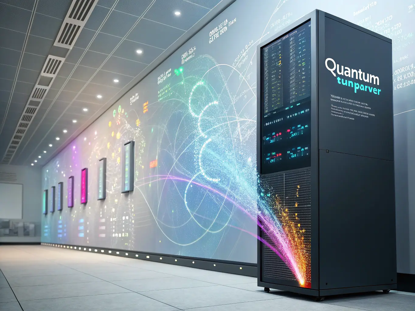 A dynamic visualization of quantum entropy flows in a technological ecosystem, illustrating the comprehensive analysis of energy flows.
